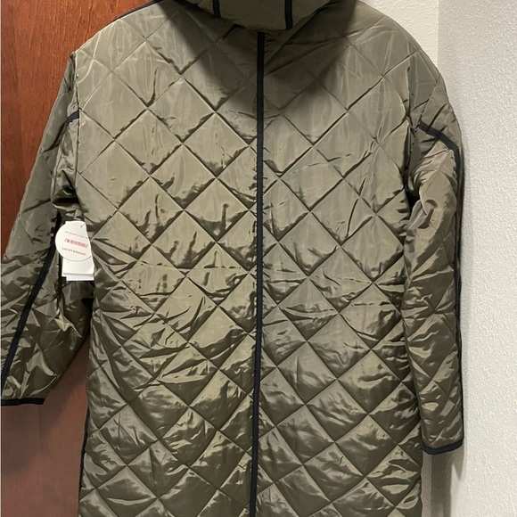 NWT-Lucky Brand Quilted Coat/Jacket - Picture 9 of 14